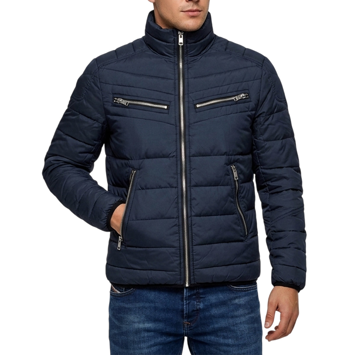 Chaqueta de plumas Diesel W-Izumo (azul)