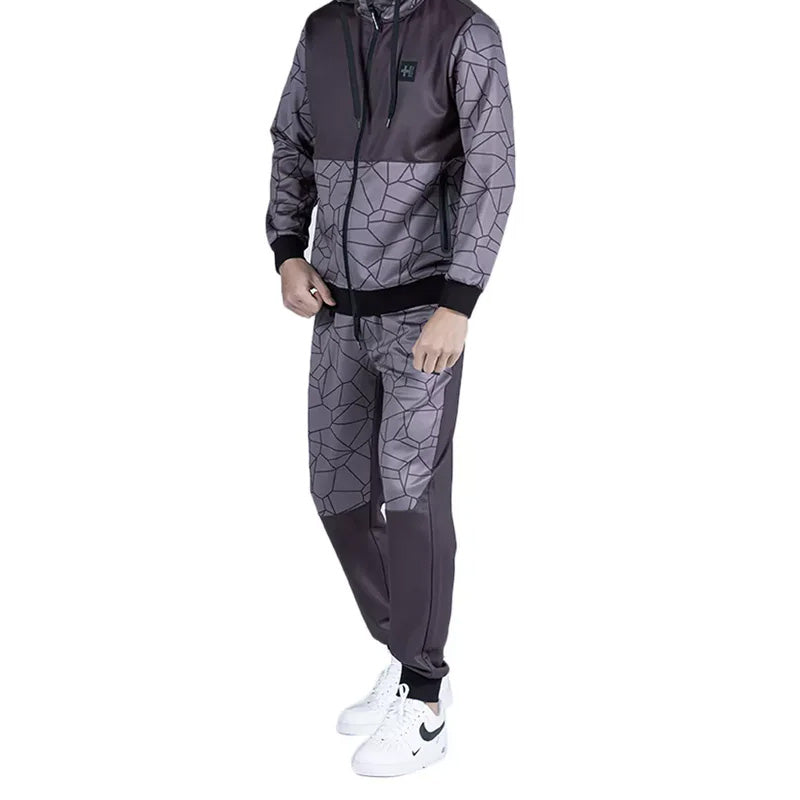 Sudadera con capucha y cremallera Helvética