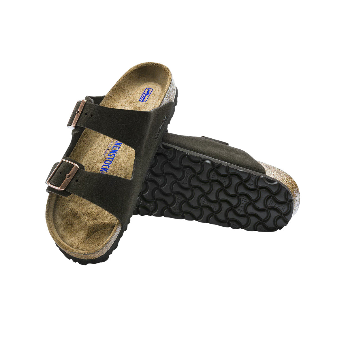 Sandale Homme Birkenstock ARIZONA CUIR SUEDE étroite