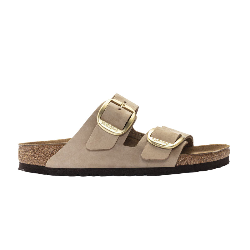 Sandale Femme Birkenstock ARIZONA BIG BUCKLE CUIR NUBUCK