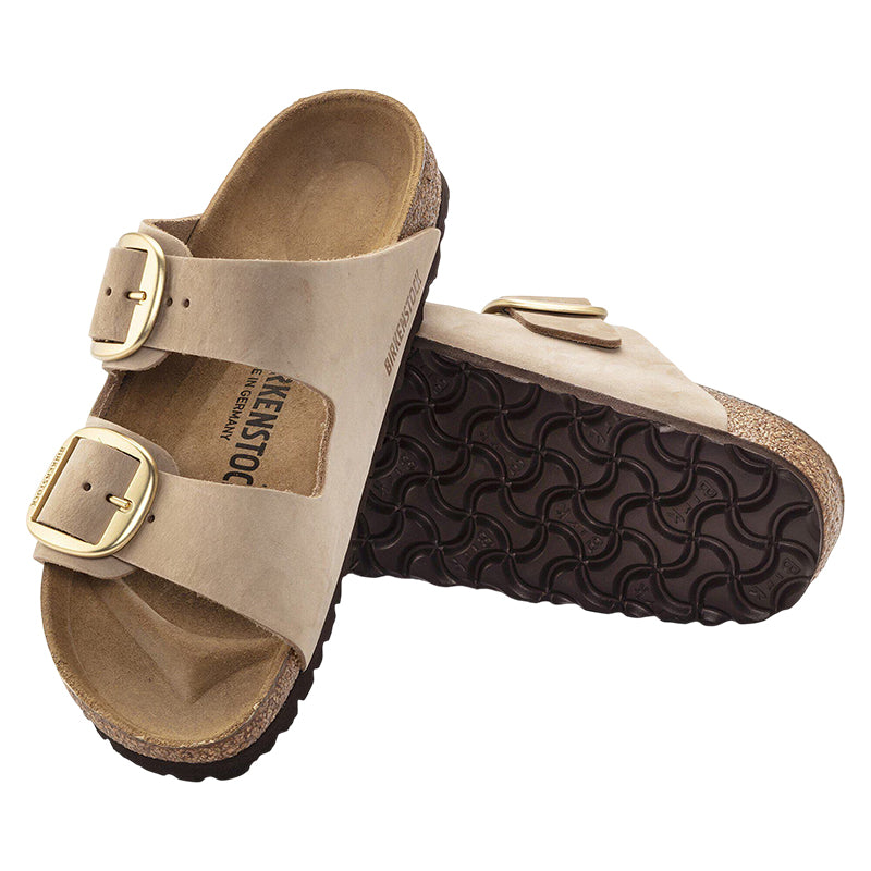 Sandale Femme Birkenstock ARIZONA BIG BUCKLE CUIR NUBUCK