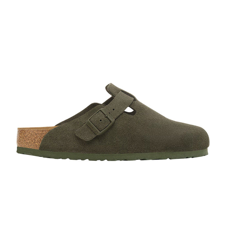 Chausson Homme Birkenstock BOSTON VL SUEDE étroite
