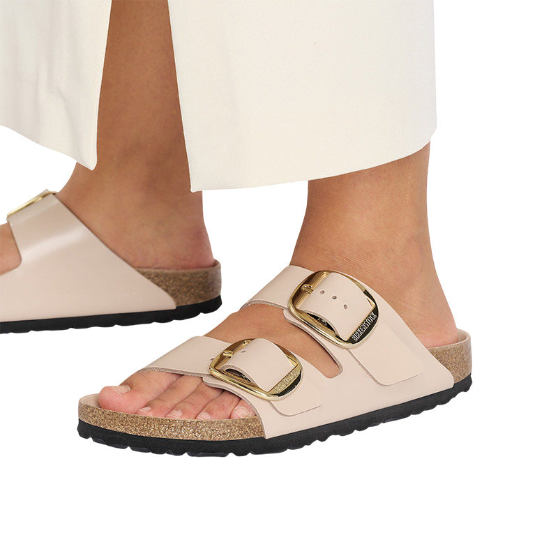 Sandale Femme Birkenstock ARIZONA BIG BUCKLE CUIR étroite