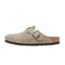 Chausson Homme Birkenstock BOSTON SUEDE BRAIDED étroite