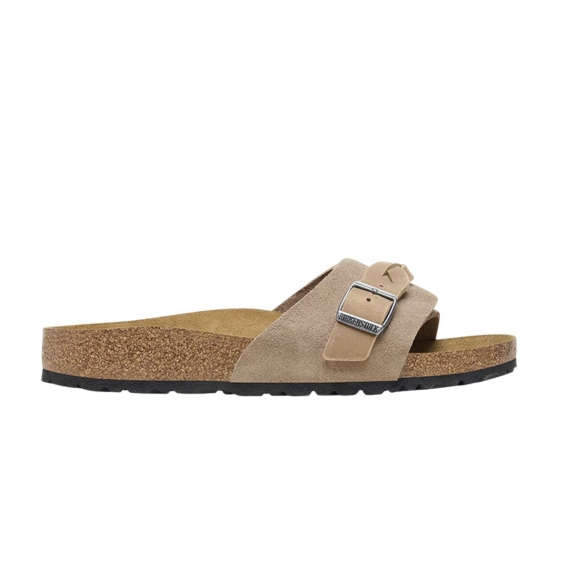 Sandale Femme Birkenstock OITA BRAIDED SUEDE étroite