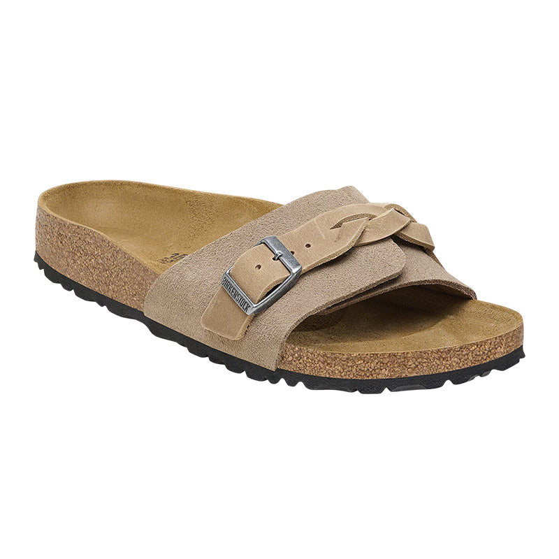 Sandale Femme Birkenstock OITA BRAIDED SUEDE étroite