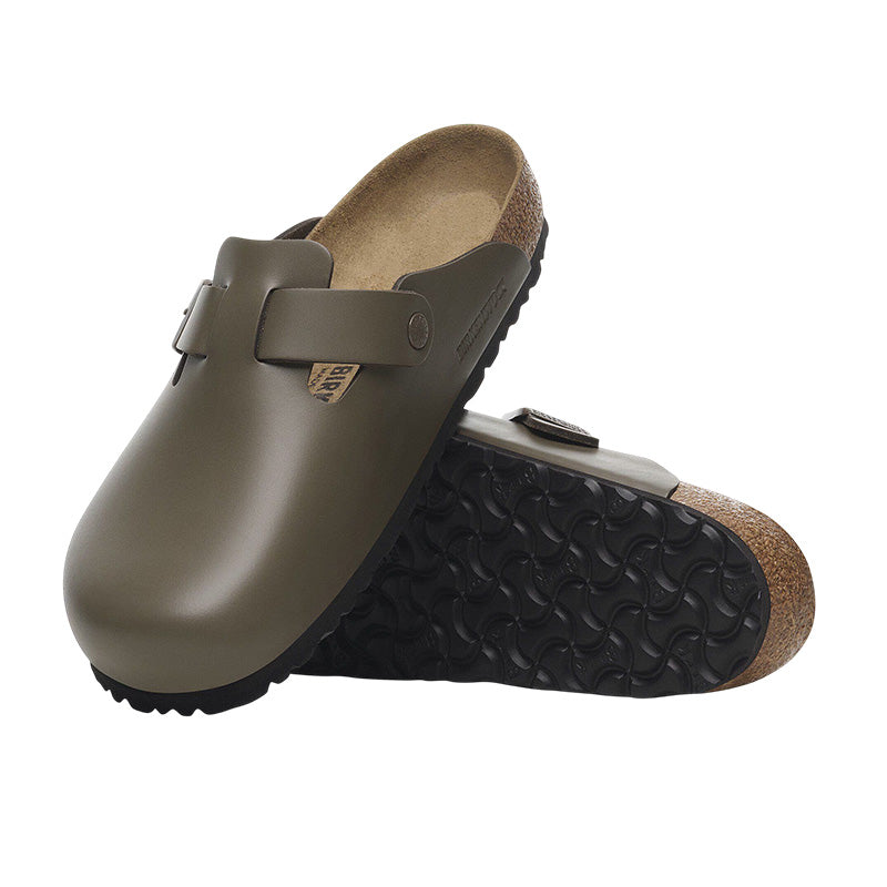 Sabot Homme Birkenstock BOSTON BS CUIR étroite
