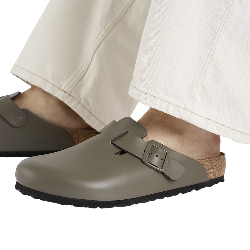 Sabot Homme Birkenstock BOSTON BS CUIR étroite