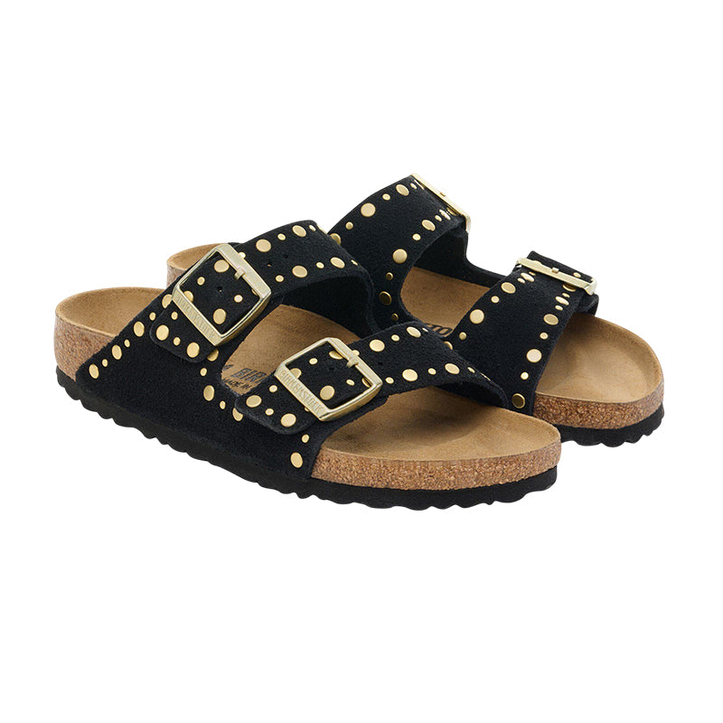 Sandale Femme Birkenstock ARIZONA SUEDE RIVET