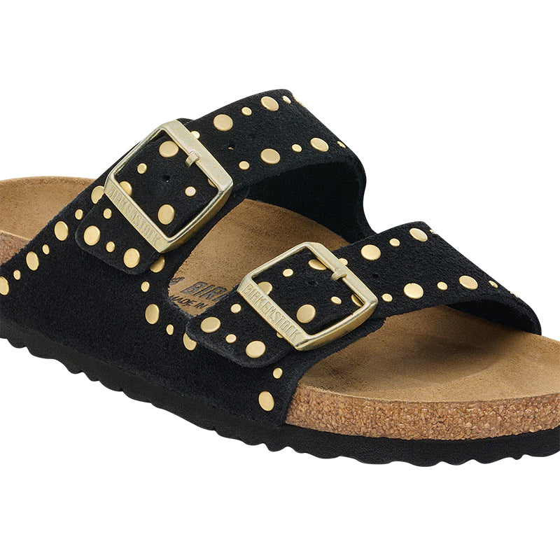 Sandale Femme Birkenstock ARIZONA SUEDE RIVET