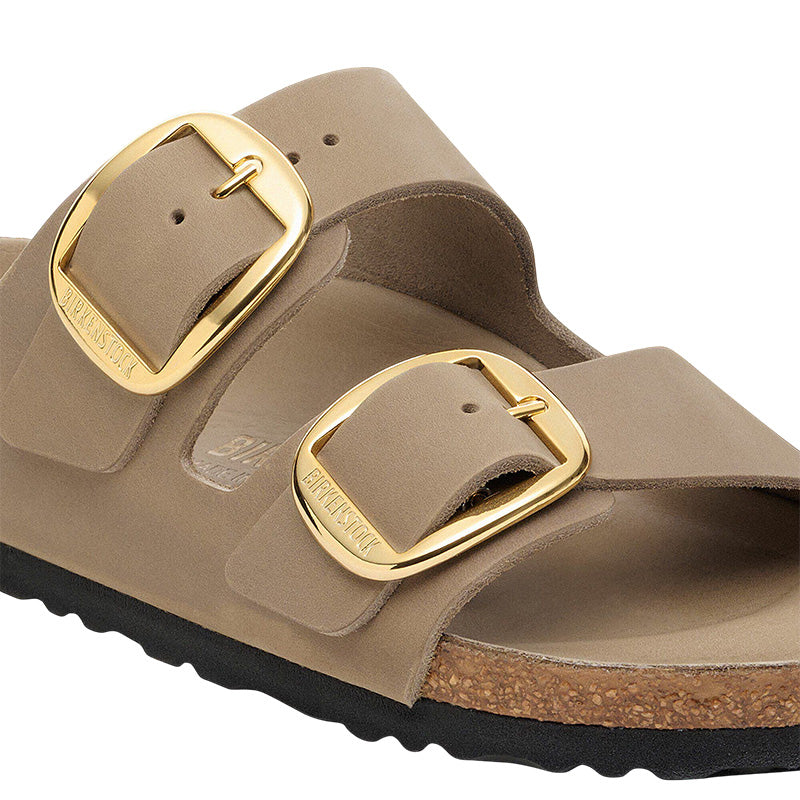 Sandale Femme Birkenstock ARIZONA BIG BUCKLE CUIR NUBUCK étroite