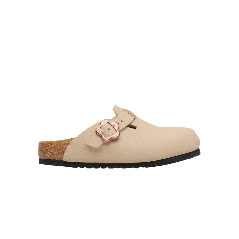Chausson Birkenstock BOSTON FLOWER BUCKLE Junior étroite