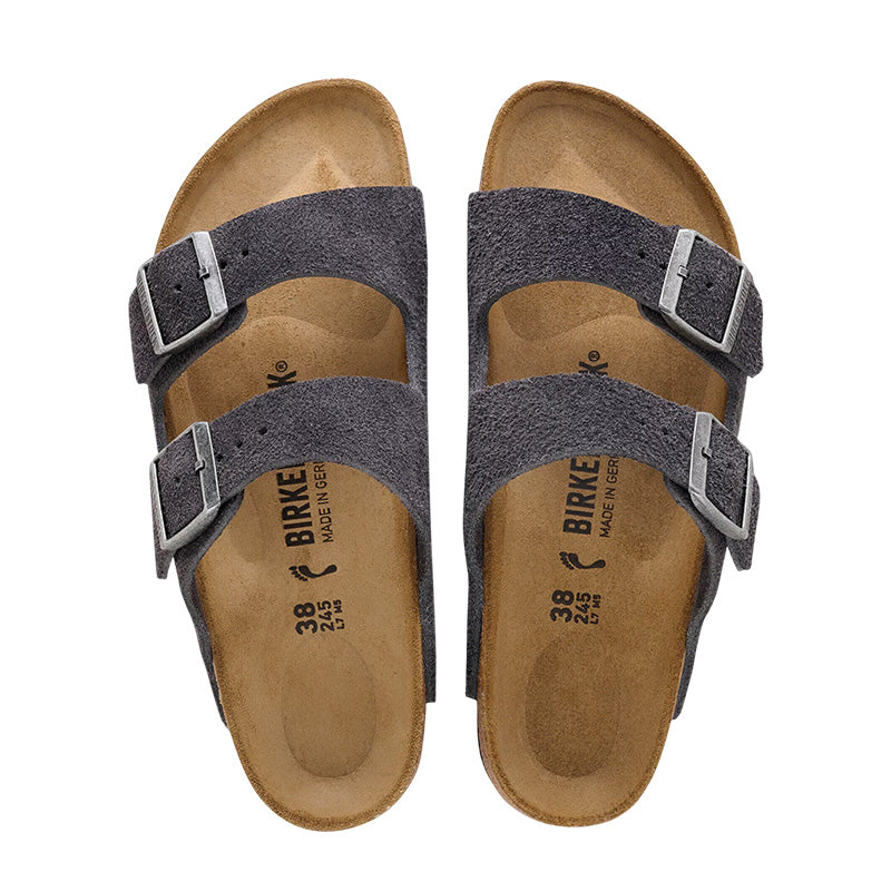 Sandale Homme Birkenstock ARIZONA SFB SUEDE étroite