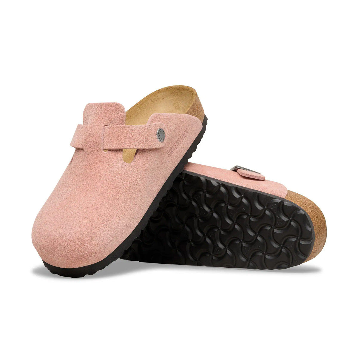 Chausson Femme Birkenstock BOSTON SUEDE étroite