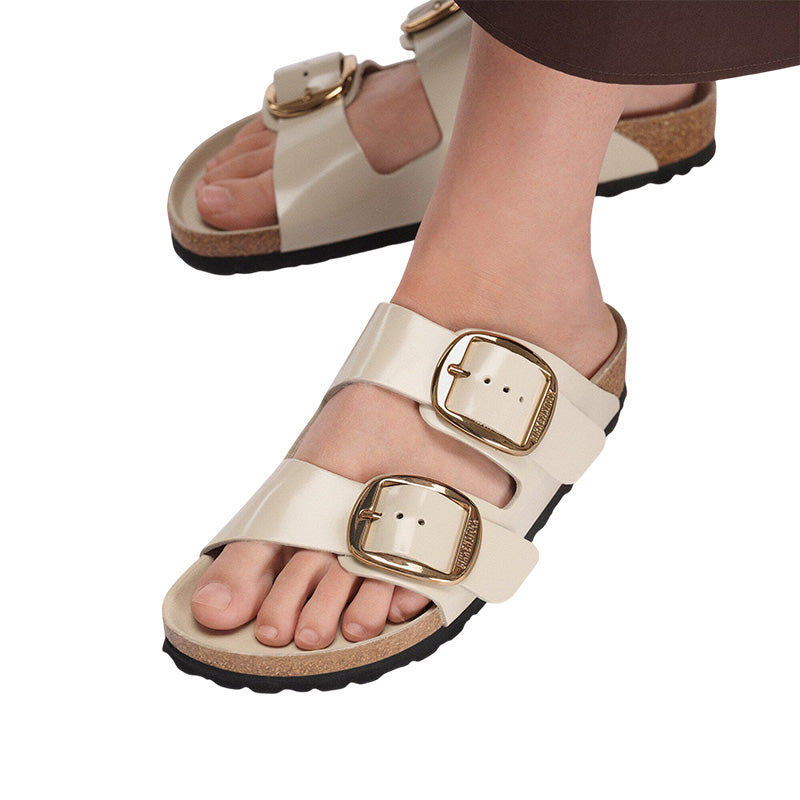 Sandale Femme Birkenstock ARIZONA BIG BUCKLE CUIR étroite