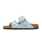 Sandale Femme Birkenstock ARIZONA BIG BUCKLE CUIR NUBUCK étroite