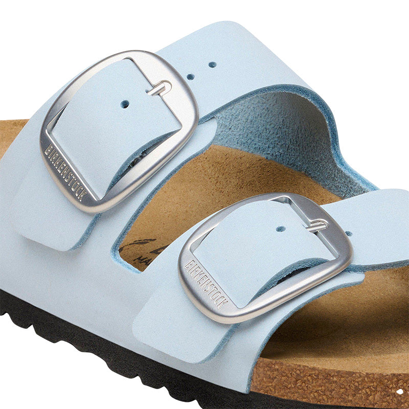 Sandale Femme Birkenstock ARIZONA BIG BUCKLE CUIR NUBUCK étroite