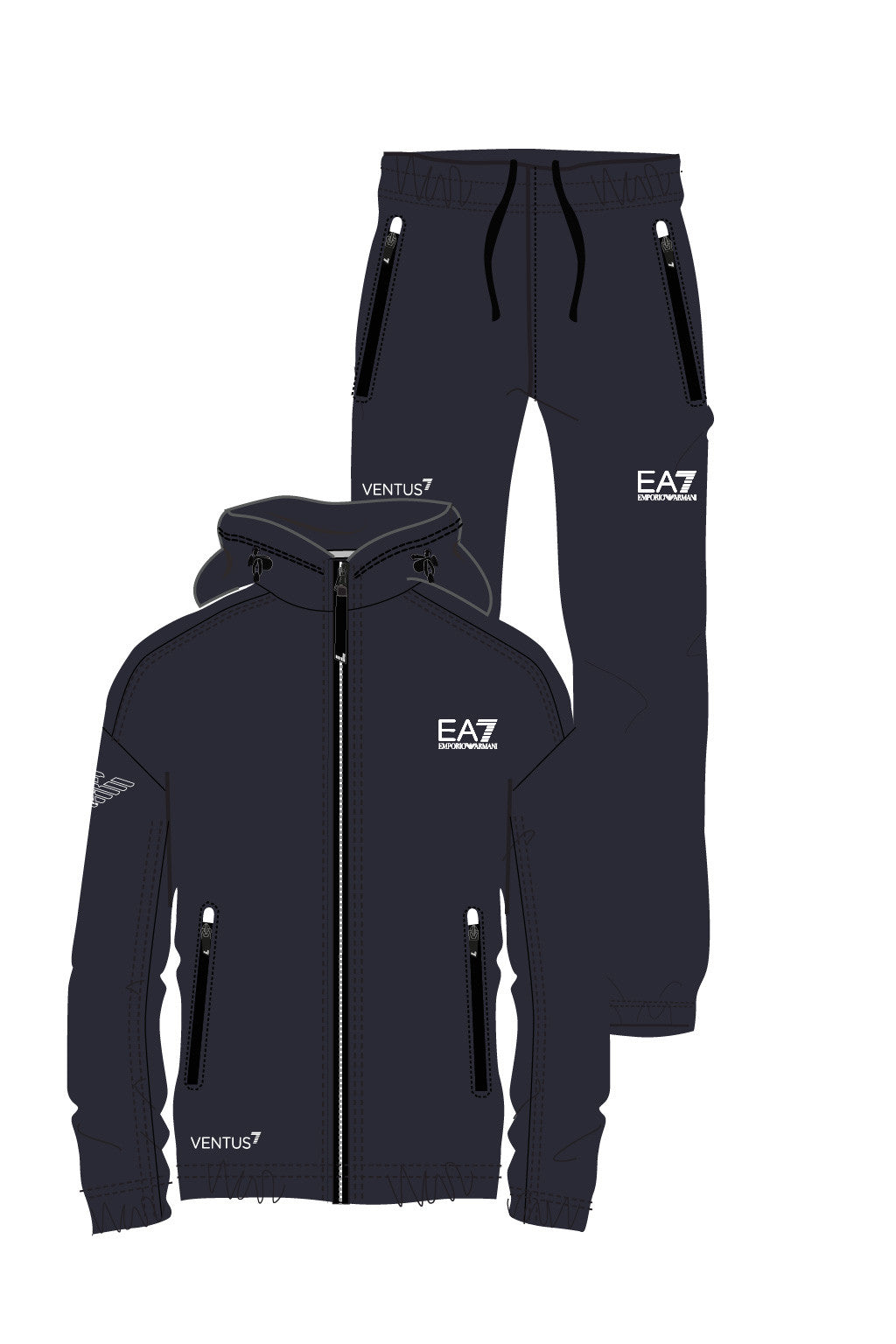 Ensemble de survêtement EA7 Emporio Armani