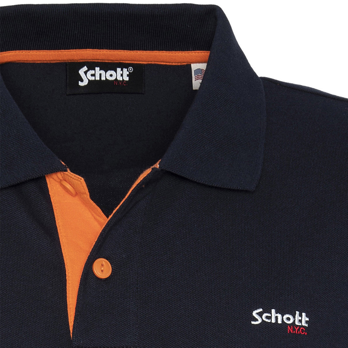 Polo de hombre Schott PSMILTON