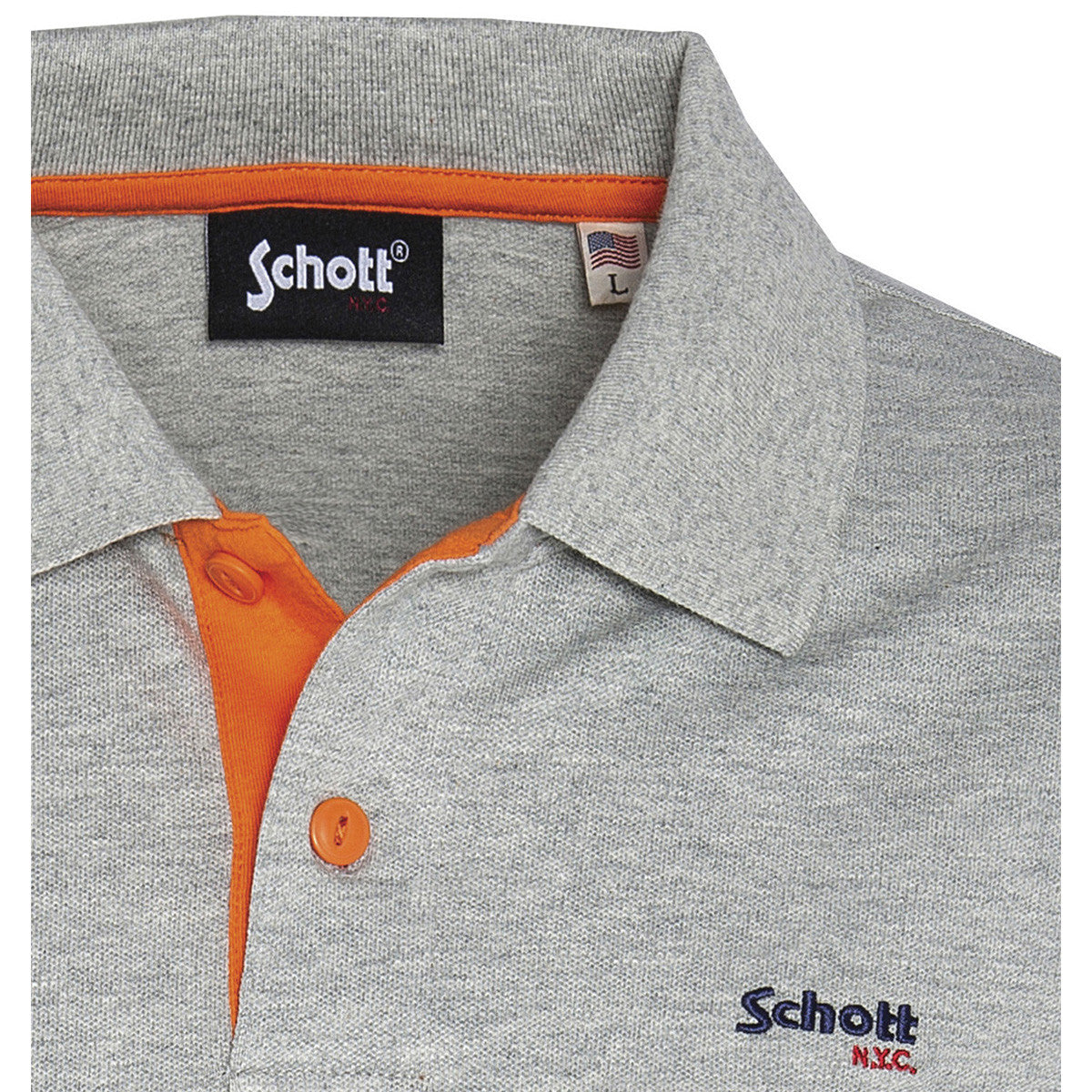 Polo de hombre Schott PSMILTON