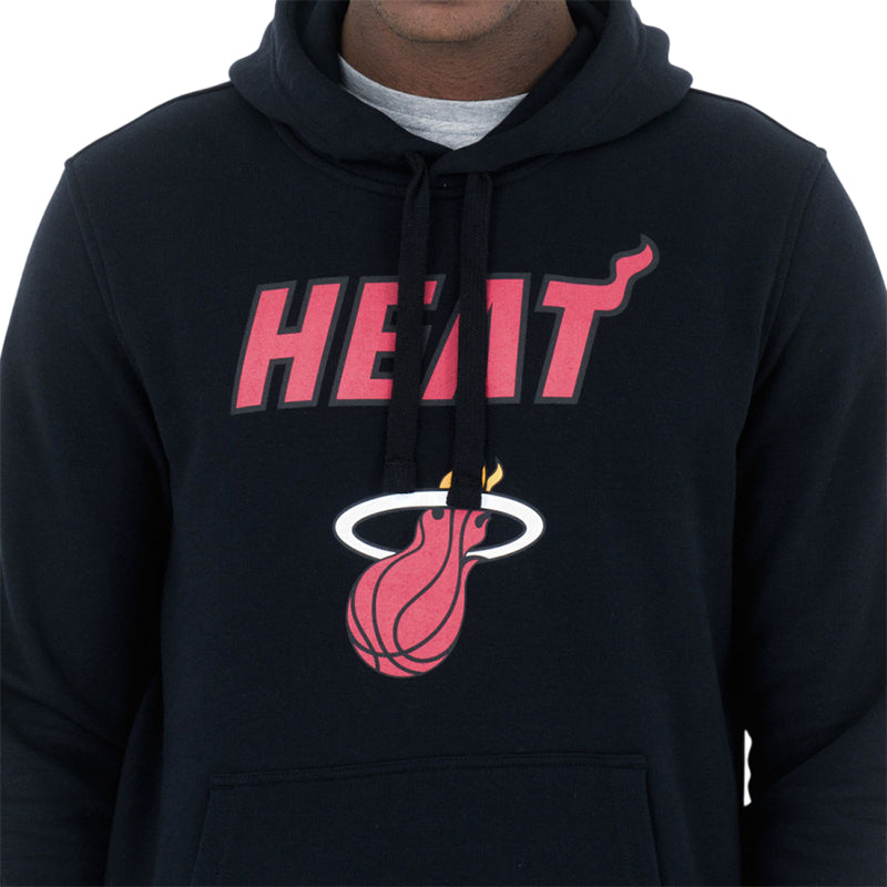 Sudadera con capucha New Era Miami Heat