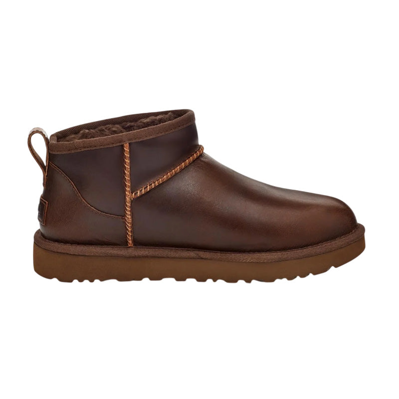 Boots UGG CLASSIC ULTRA MINI LEATHER