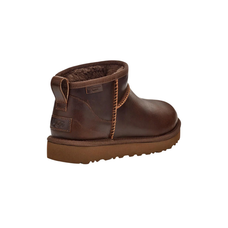 Boots UGG CLASSIC ULTRA MINI LEATHER