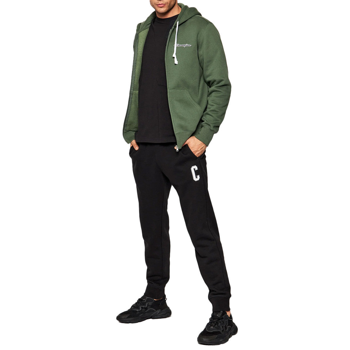Sweat à capuche Homme Champion FULL ZIP