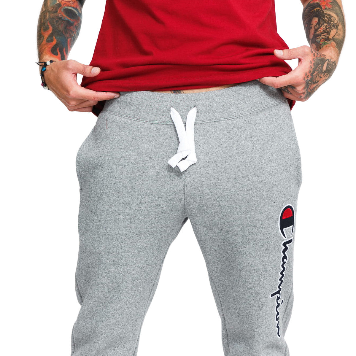 Pantalones deportivos con puños acanalados Champion