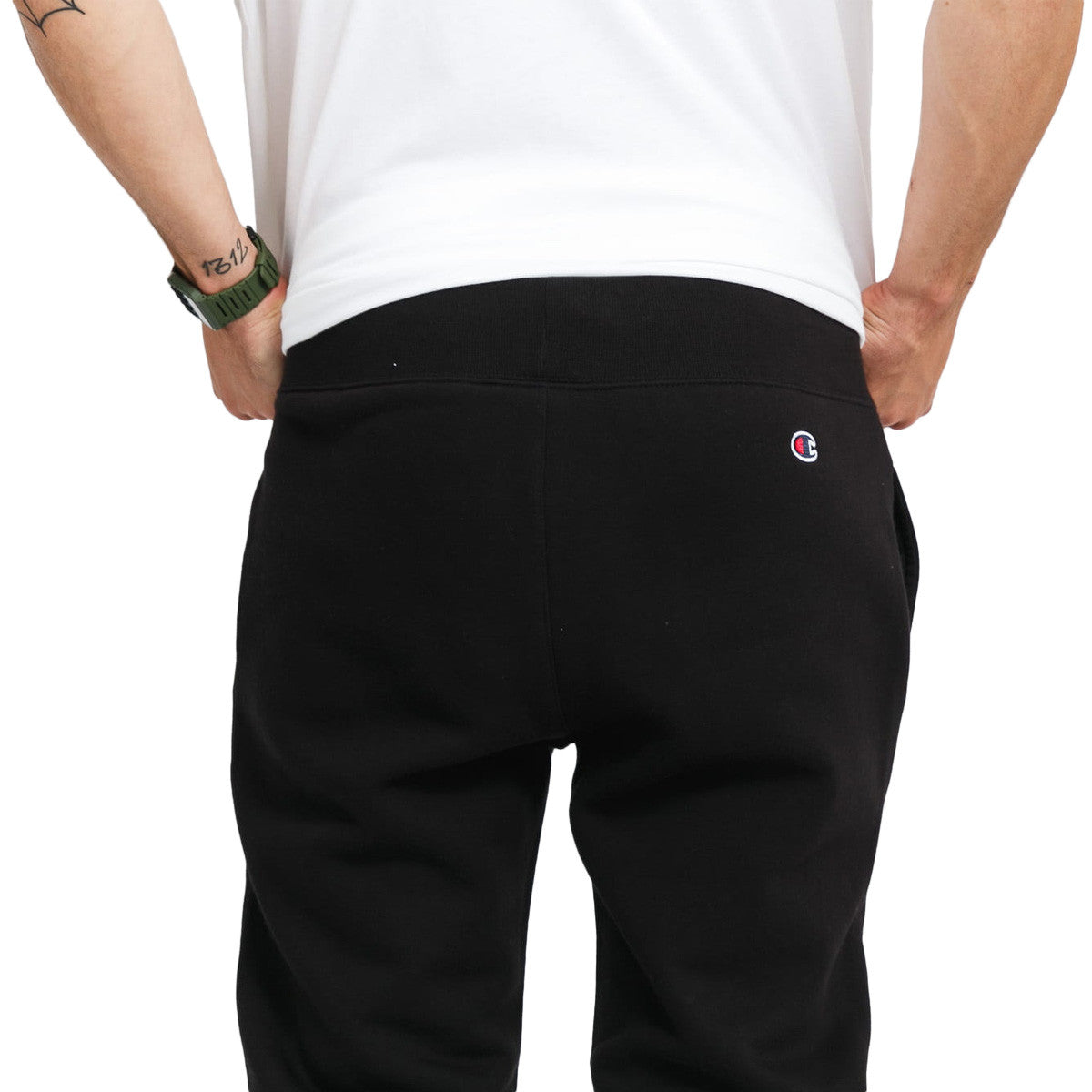 Pantalones deportivos con puños acanalados Champion
