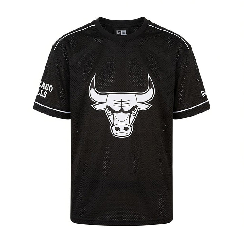 Camiseta extragrande con el logotipo del equipo de los Chicago Bulls de New Era