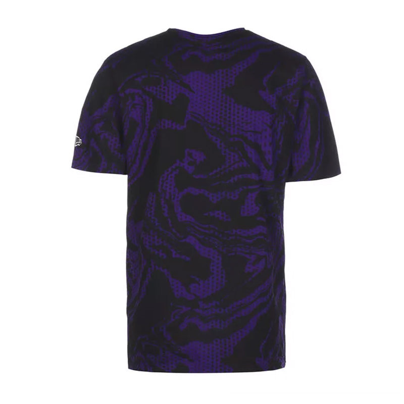 Nueva camiseta con estampado OIL SLICK de LOS ANGELES LAKERS
