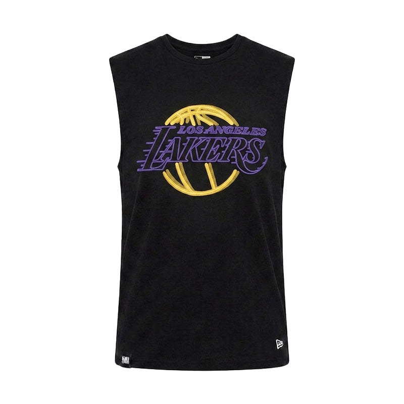 Camiseta sin mangas New Era NBA NEON LA LAKERS
