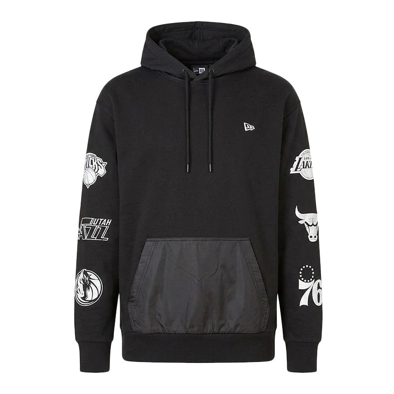 Sweat à capuche New Era PRINT NBA Multi Logo