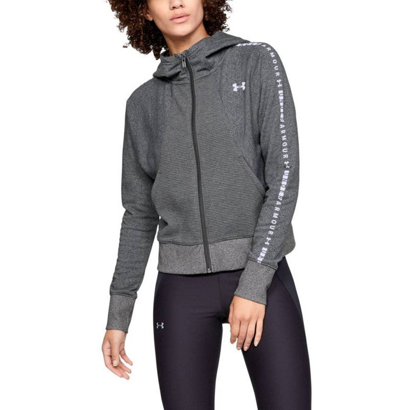 Veste de survêtement Femme Under Armour MICROTHREAD FLEECE GRAPHIC FULL ZIP