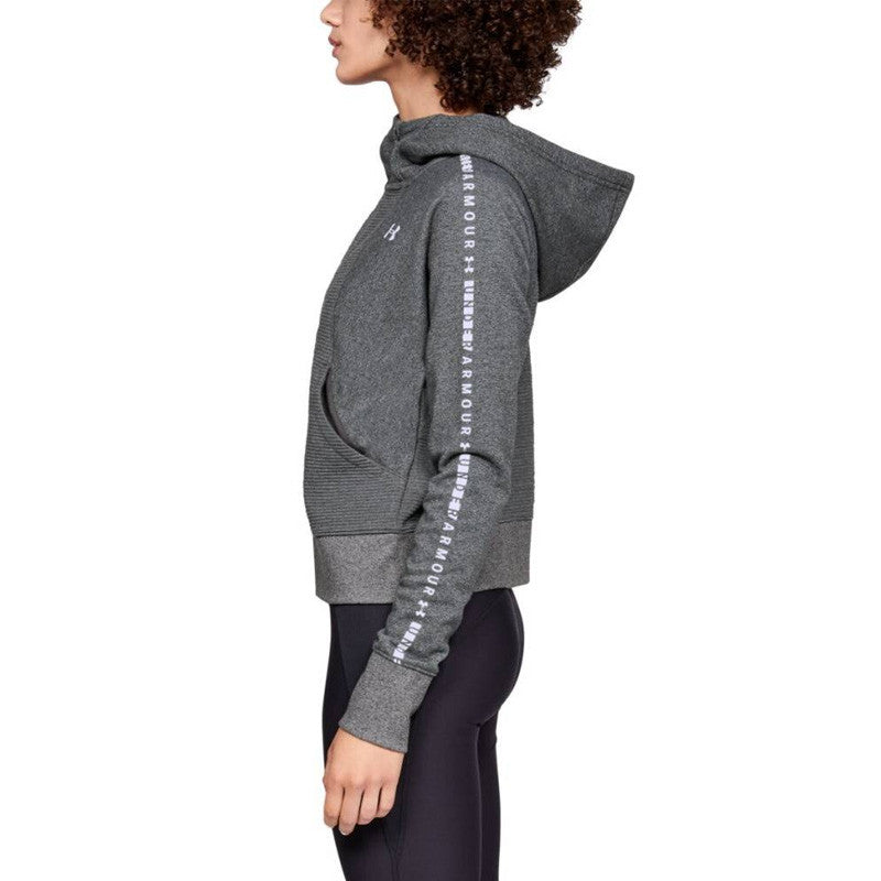 Veste de survêtement Femme Under Armour MICROTHREAD FLEECE GRAPHIC FULL ZIP