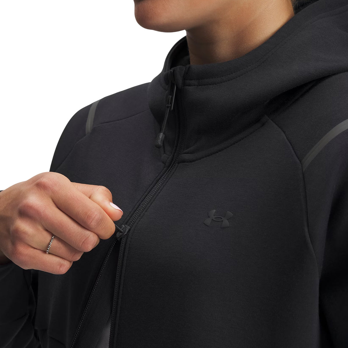 Sweatshirt à capuche Femme Under Armour UNSTOPPABLE FLEECE FULL-ZIP