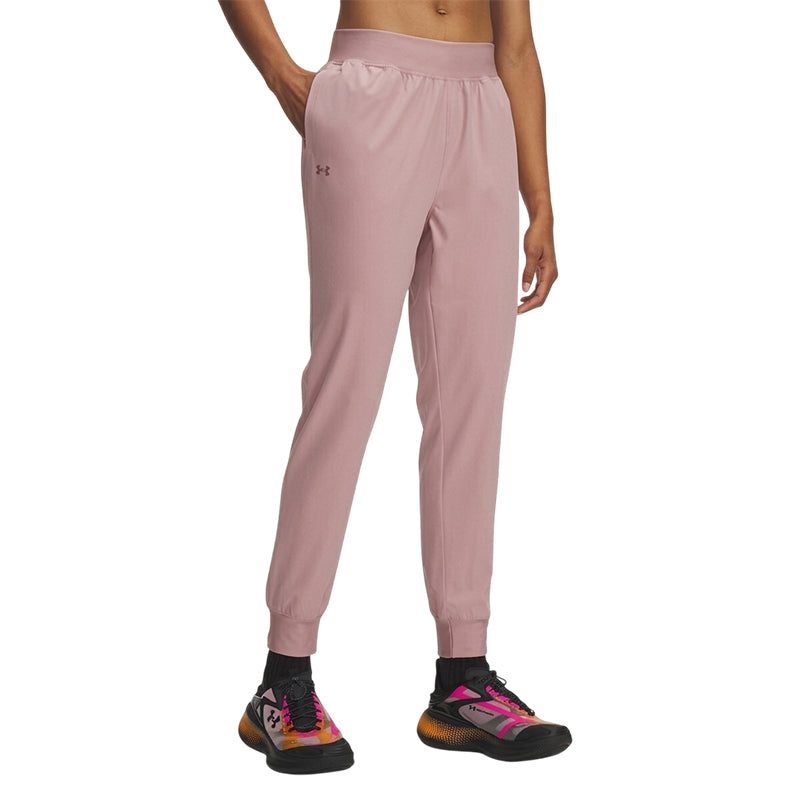 Pantalon de survêtement Femme Under Armour RIVAL HI RISE WVN