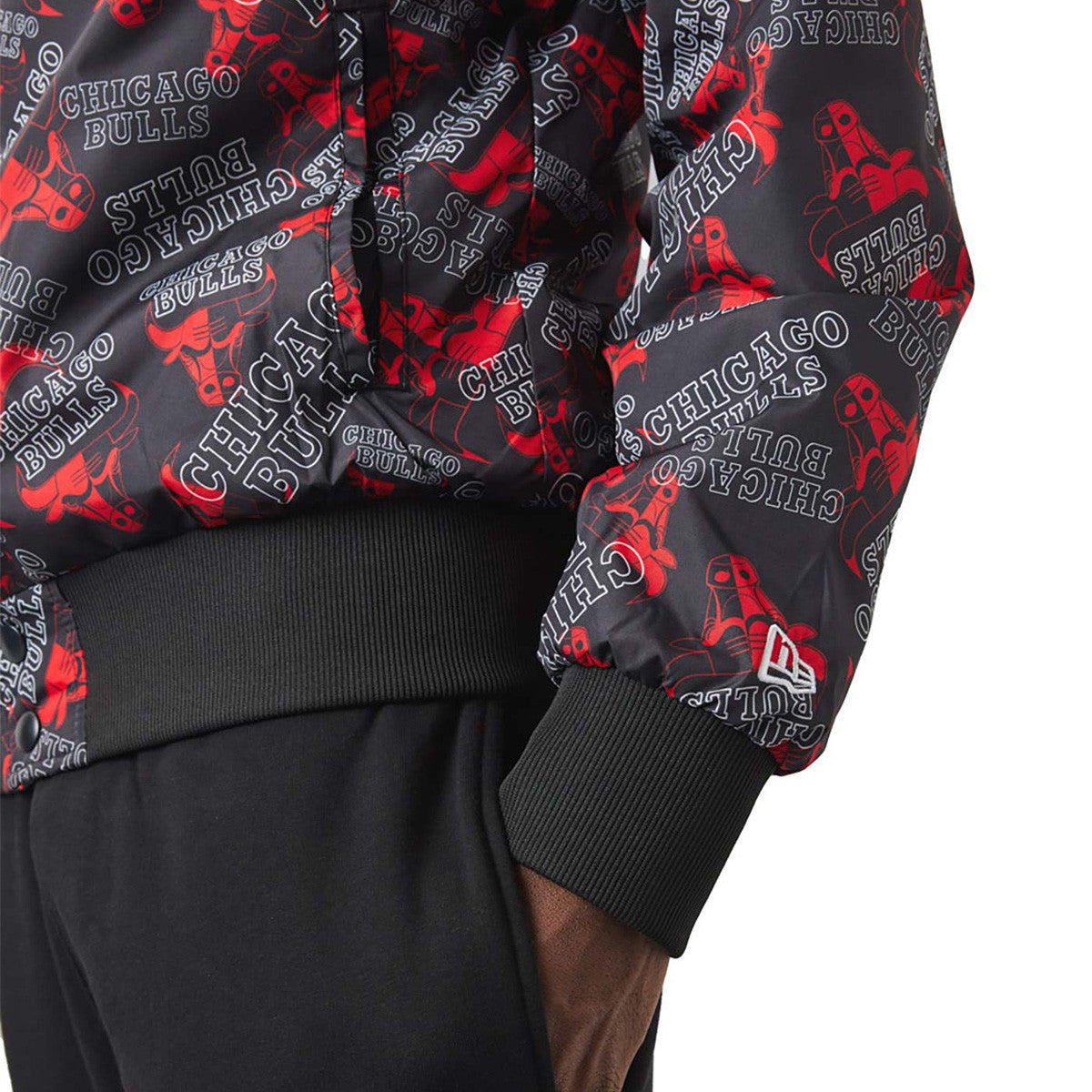 Blouson New Era Chicago Bulls Logo Print