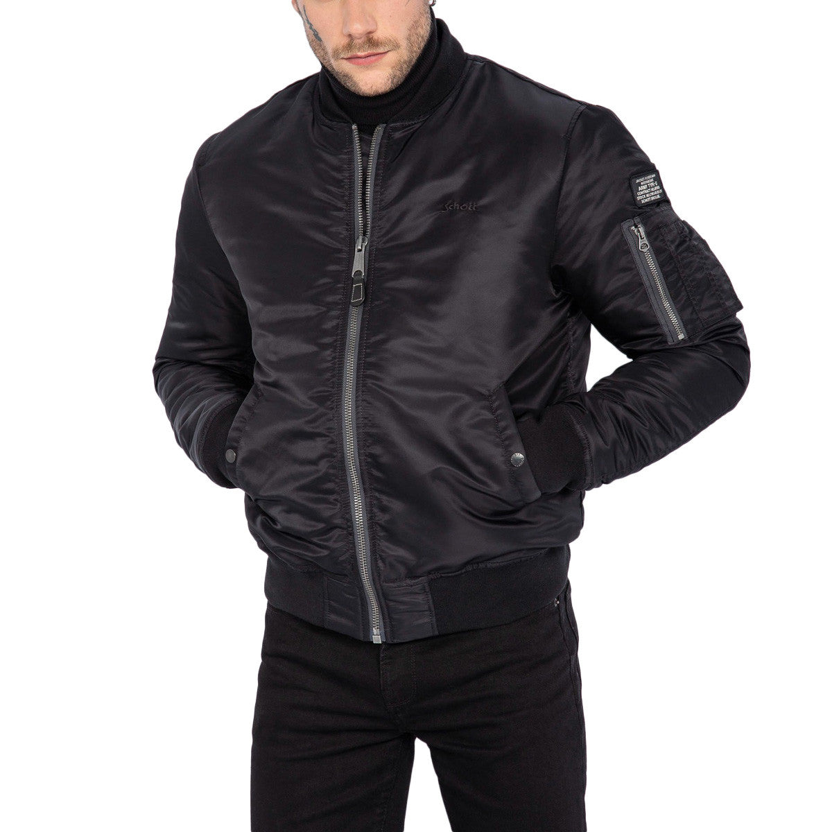 Blouson Homme Schott MA-1 AIRFORCERS