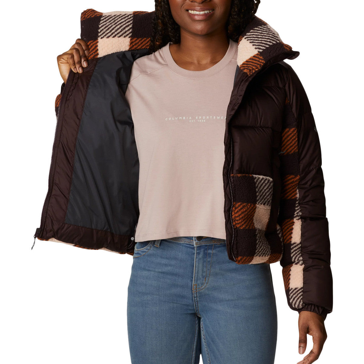 Doudoune Columbia Sherpa Leadbetter Point Hybride