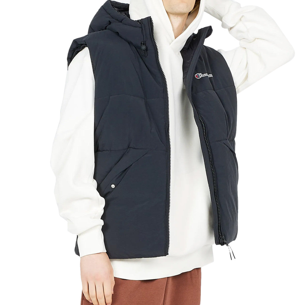 Doudoune sans manches Champion HOODED FULL ZIP VEST