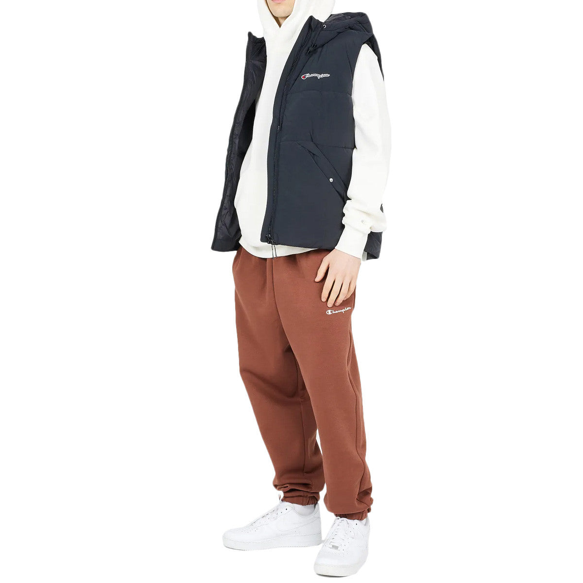 Doudoune sans manches Champion HOODED FULL ZIP VEST