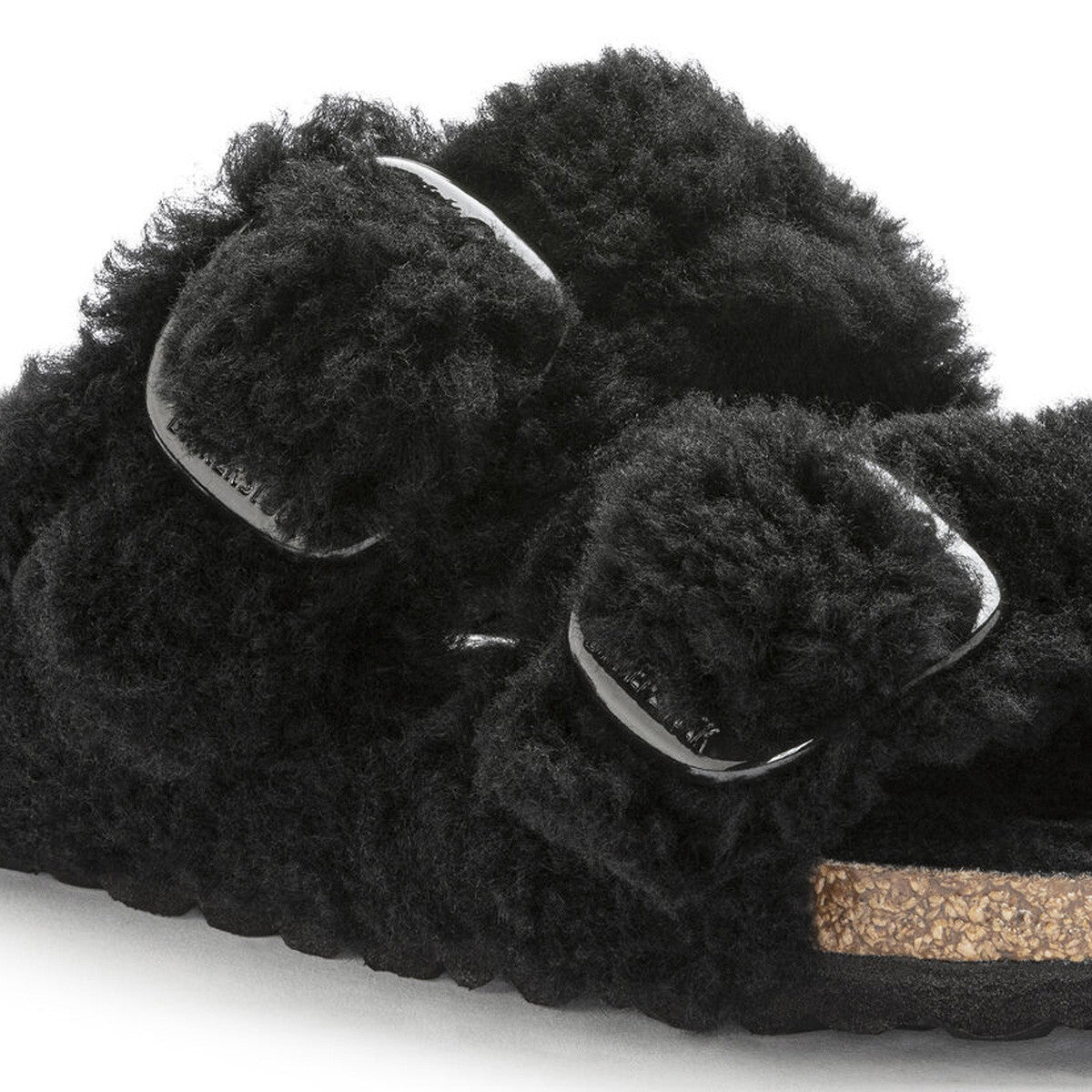 Sandale Birkenstock ARIZONA Big Buckle Shearling Teddy étroite