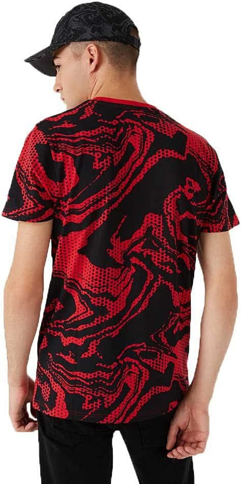 Tee-shirt New Era CHICAGO BULLS OIL SLICK PRINT
