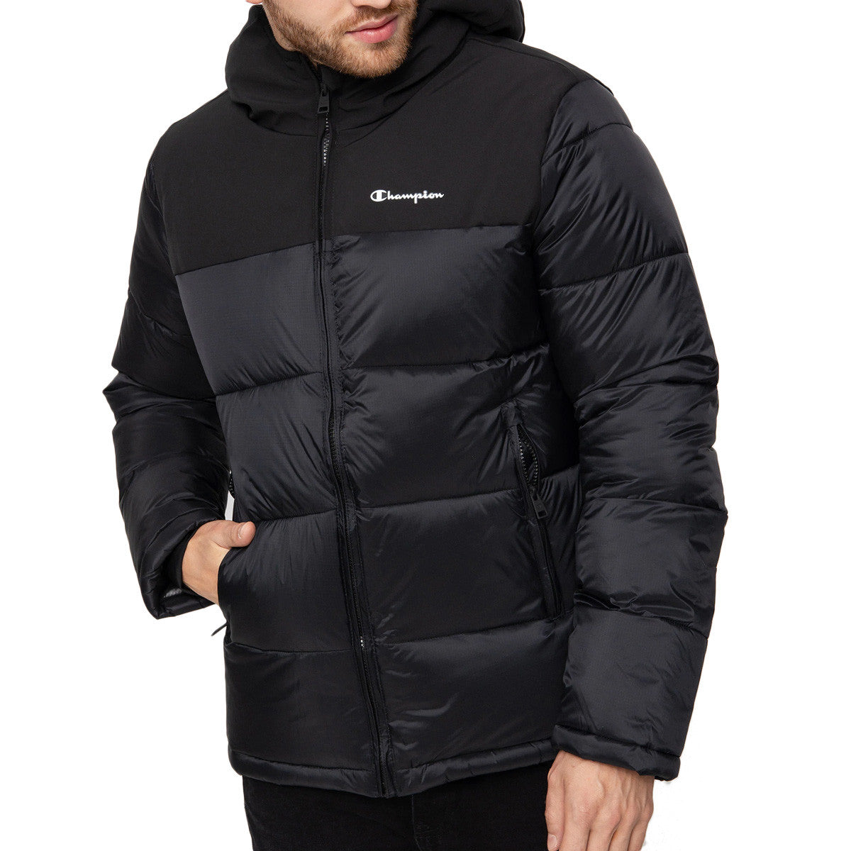 Doudoune à capuche Champion