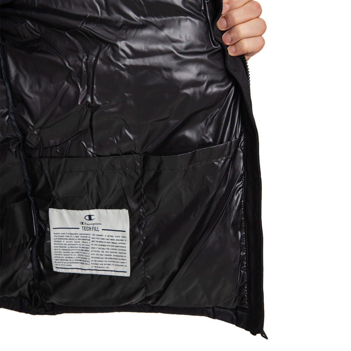 Doudoune à capuche Champion
