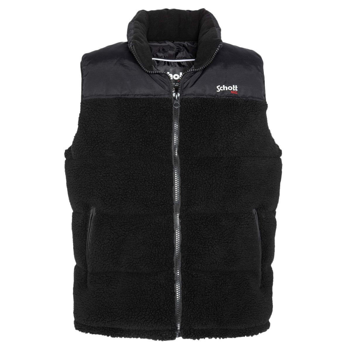 Doudoune sans manches Schott UTAH Sherpa