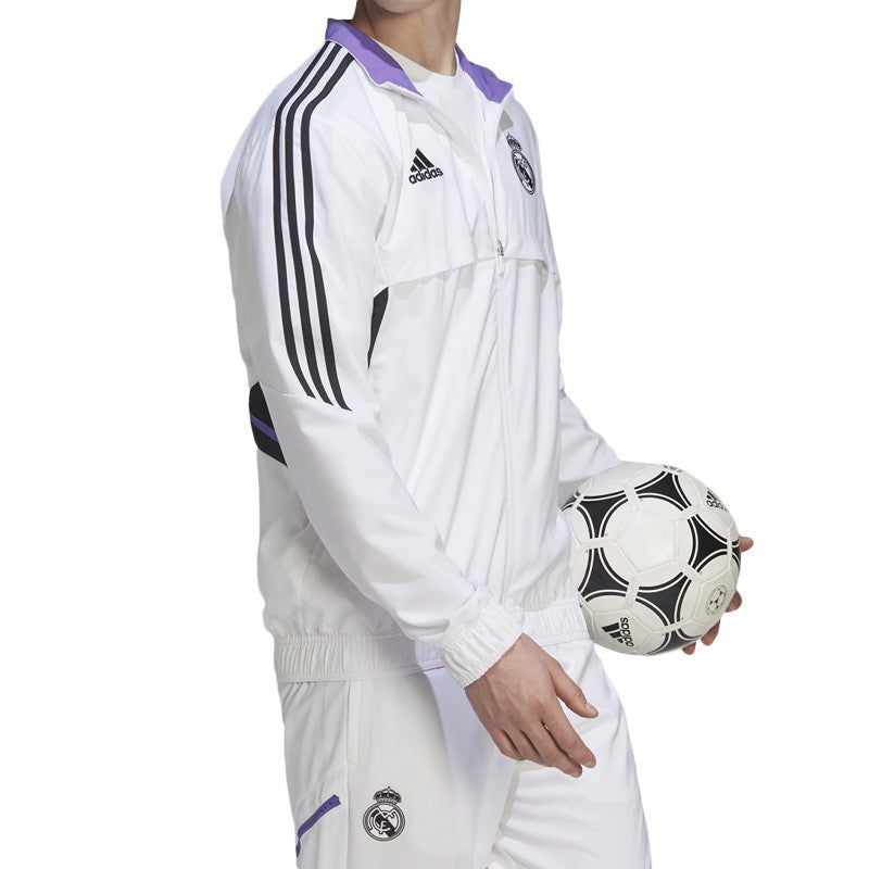 Veste de survêtement adidas REAL MADRID PRESENTATION