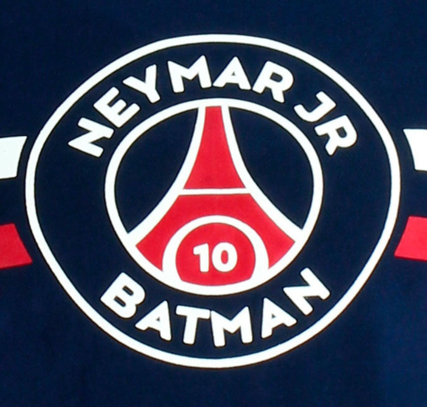 Camiseta juvenil de NEYMAR BATMAN de la Liga de la Justicia del PSG
